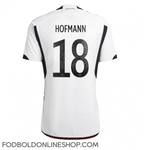 Tyskland Jonas Hofmann #18 Hjemmebanetrøje VM 2022 Kortærmet